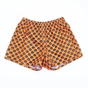 Pumpkins Handmade 100% Cotton Pajama Shorts Halloween Loungewear